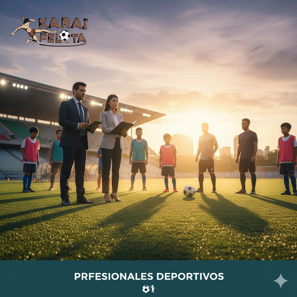 Entrenador de fútbol dando indicaciones - Profesionales deportivos