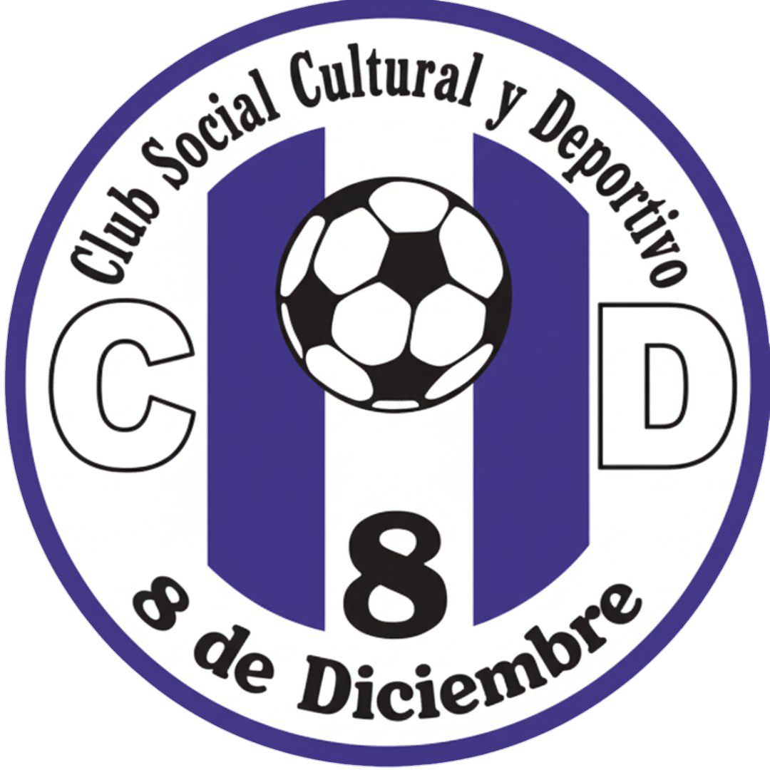 Club Social, Cultural y Deportivo 8 de Diciembre escudo