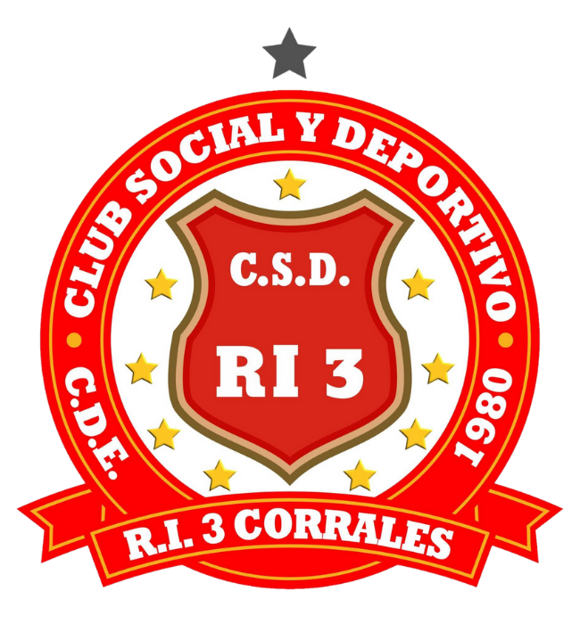 Club Social Deportivo R.I. 3 Corrales escudo