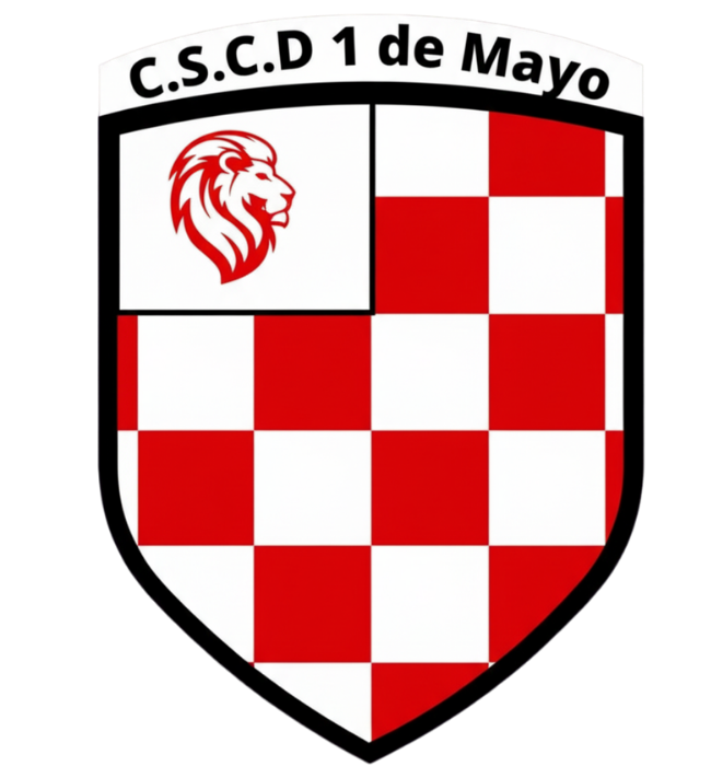 Club Social Cultural Deportivo 1° de Mayo escudo